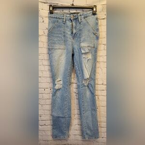 Judy Blue Casual Distressed Boyfriend Jeans